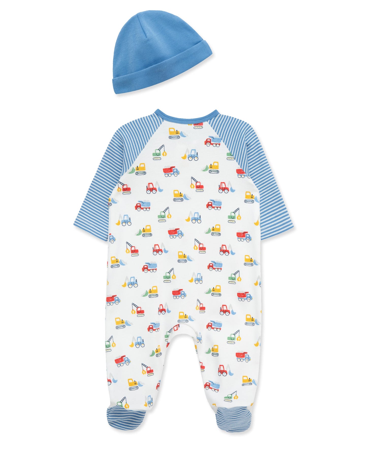 Trucks Zipper Footed One-Piece and Hat
