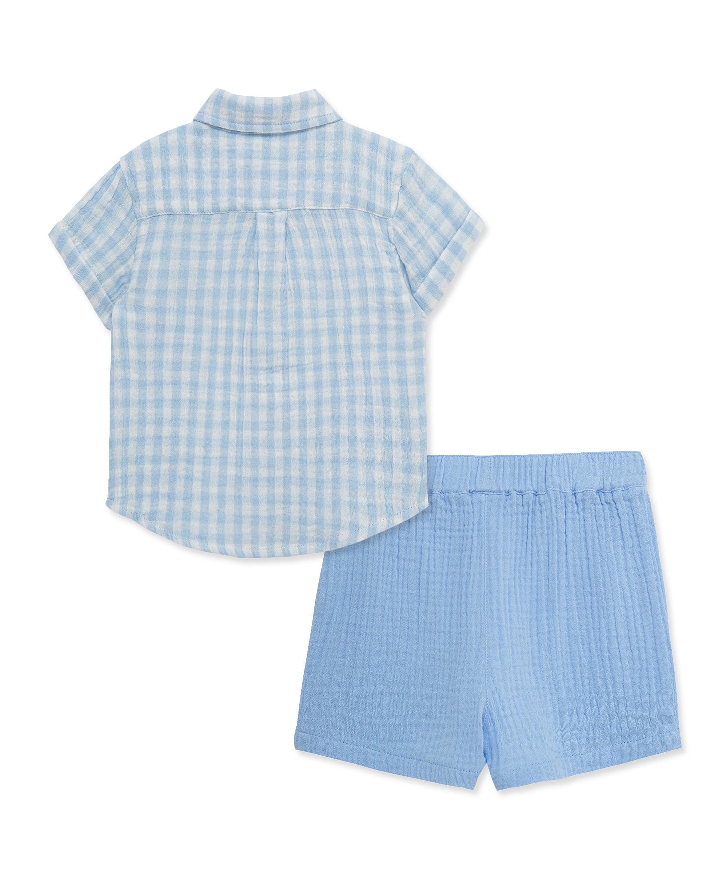 Check Woven Short Set (12M-24M)