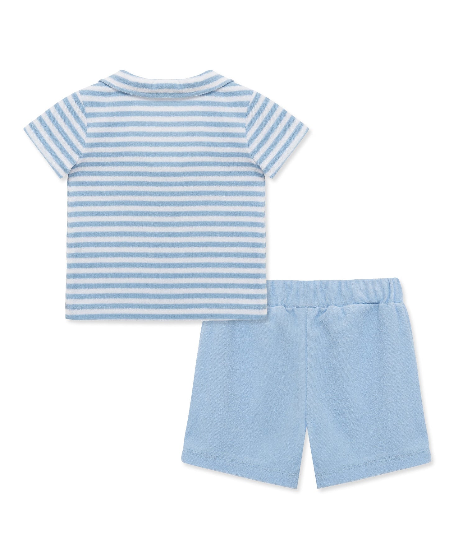 Stripe Terry Short Set (2T-4T)