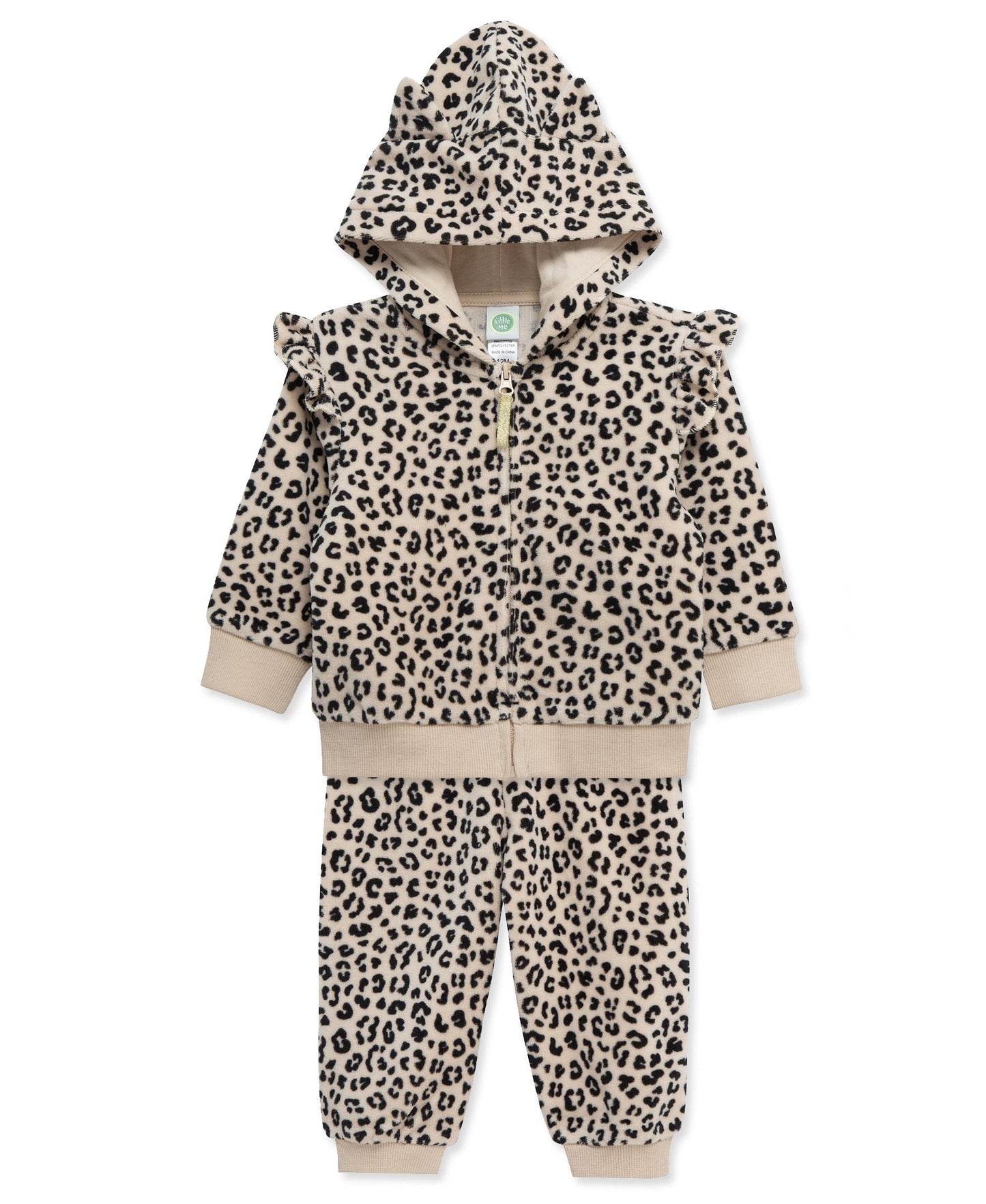 Leopard Toddler Hoodie Set (2T-4T)