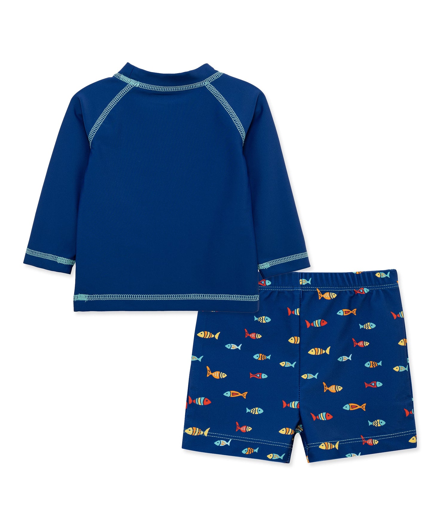 Fish 2-Piece Rashguard Set (2T-4T)