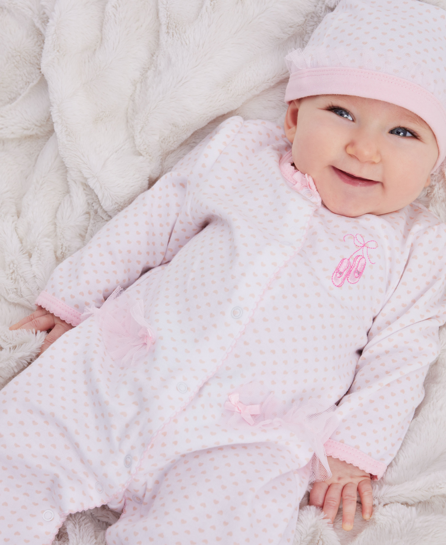 Prima Ballerina Footed One-Piece And Hat