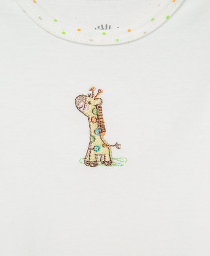 Giraffe Sleeper Gown and Hat