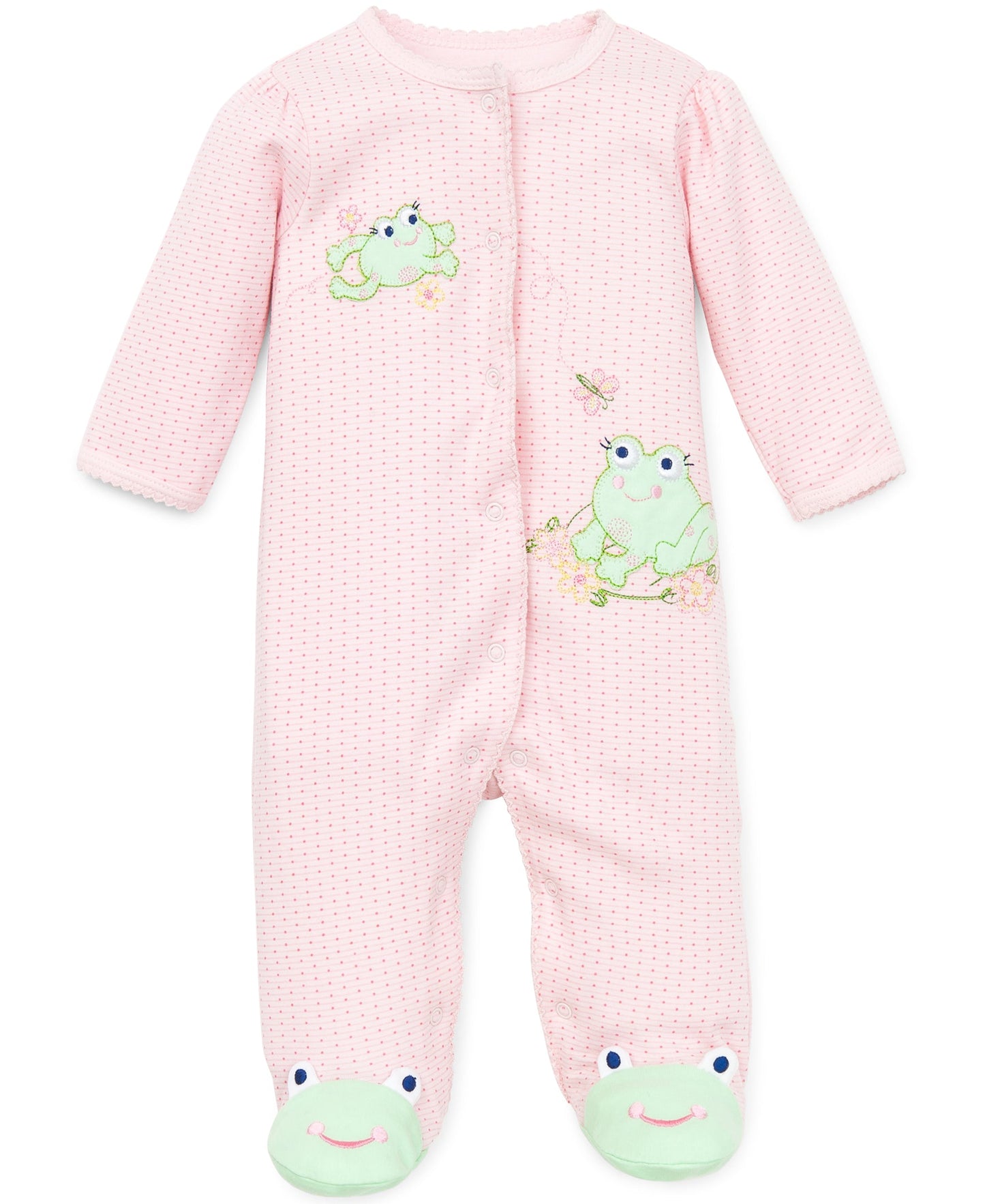 Frog Friends Footed One-Piece