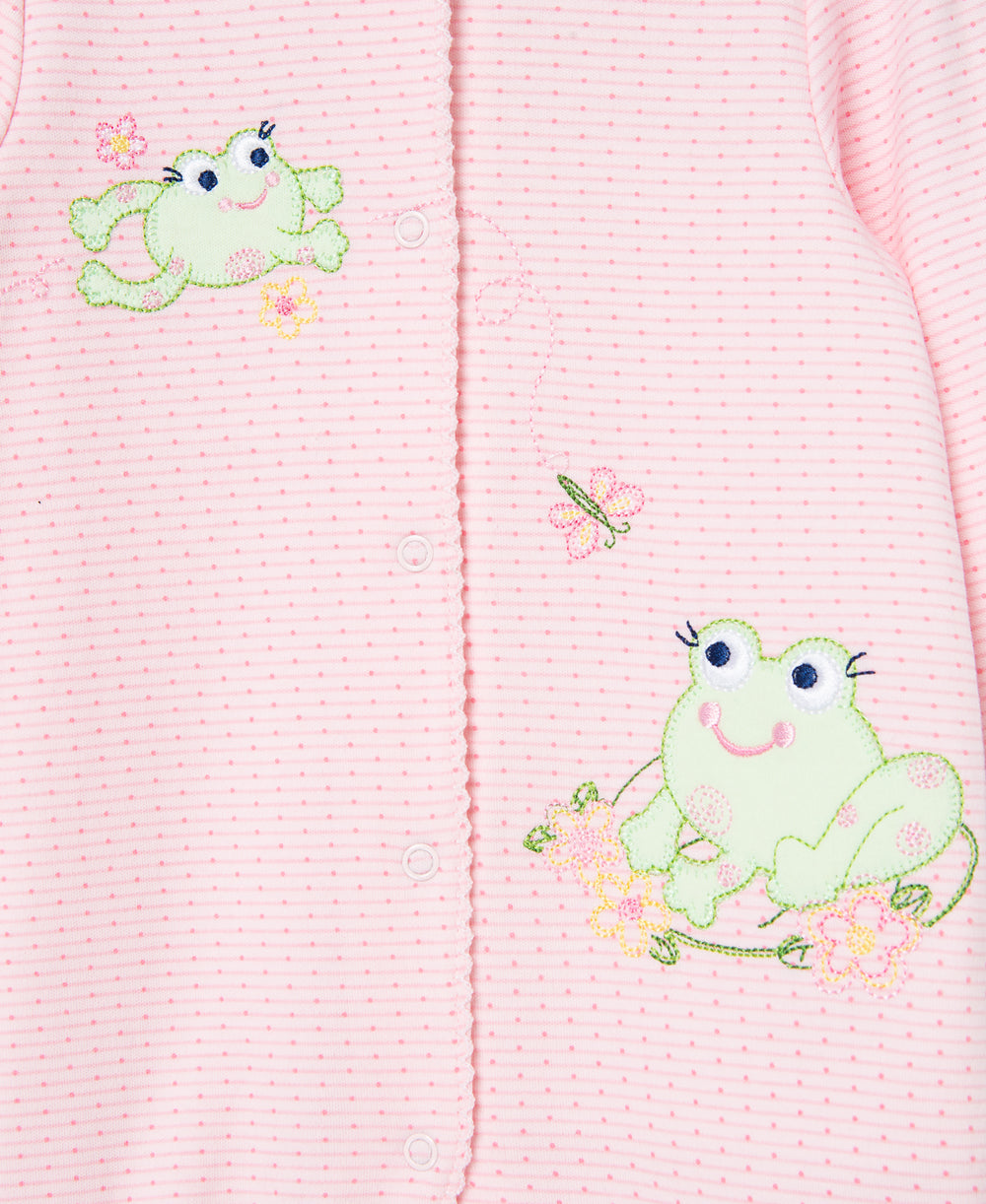 Frog Friends Footed One-Piece