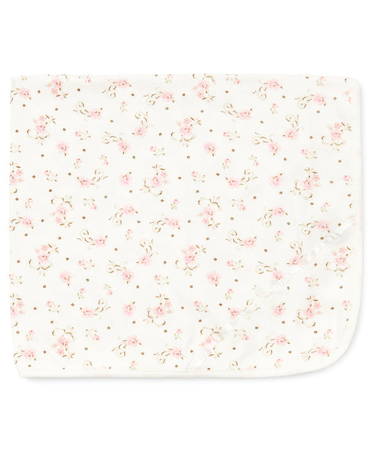 Vintage Rose Receiving Blanket