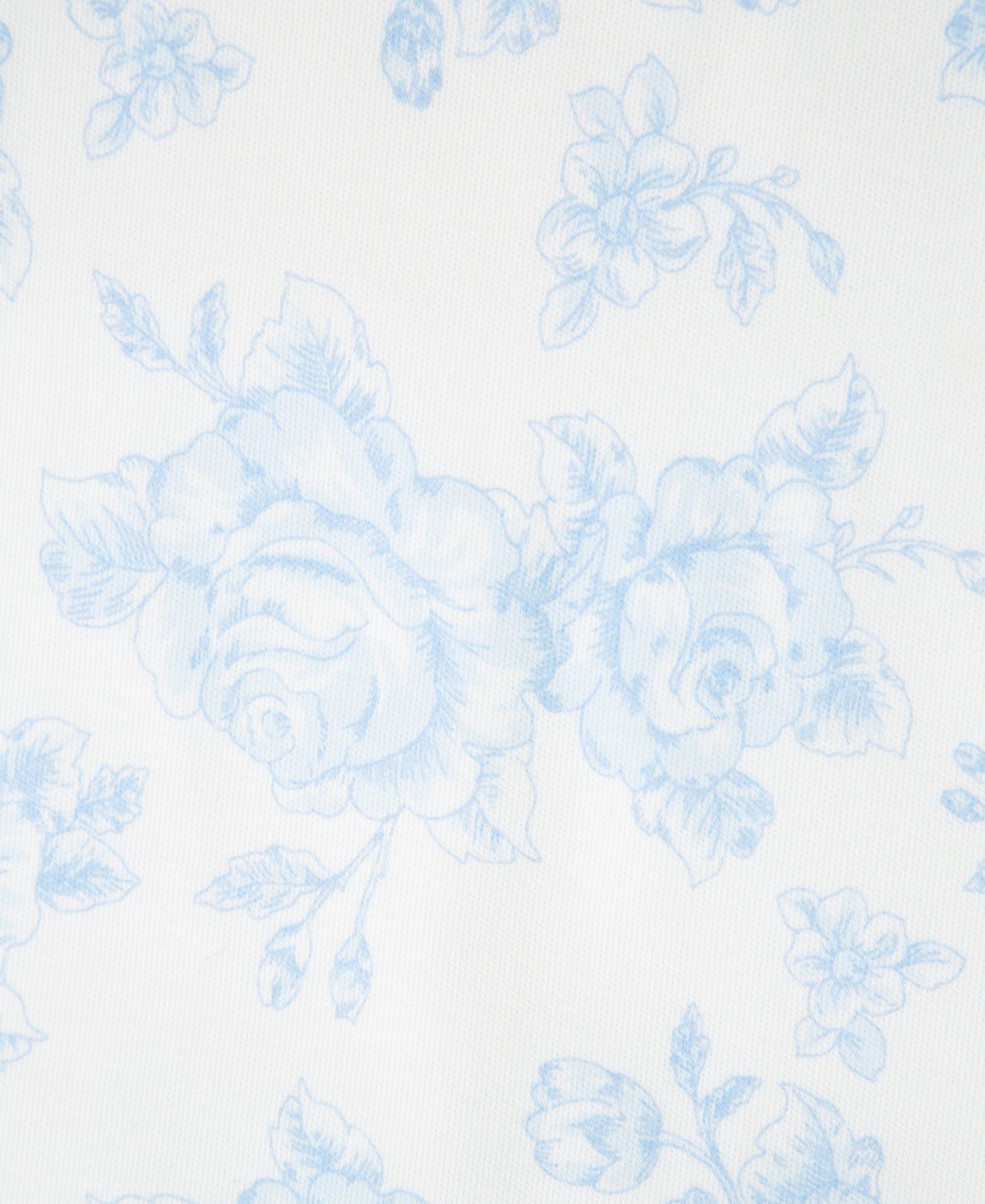 Blue Roses Bib & Burp Set