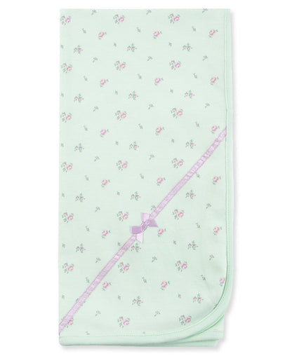 Petite Rose Receiving Blanket
