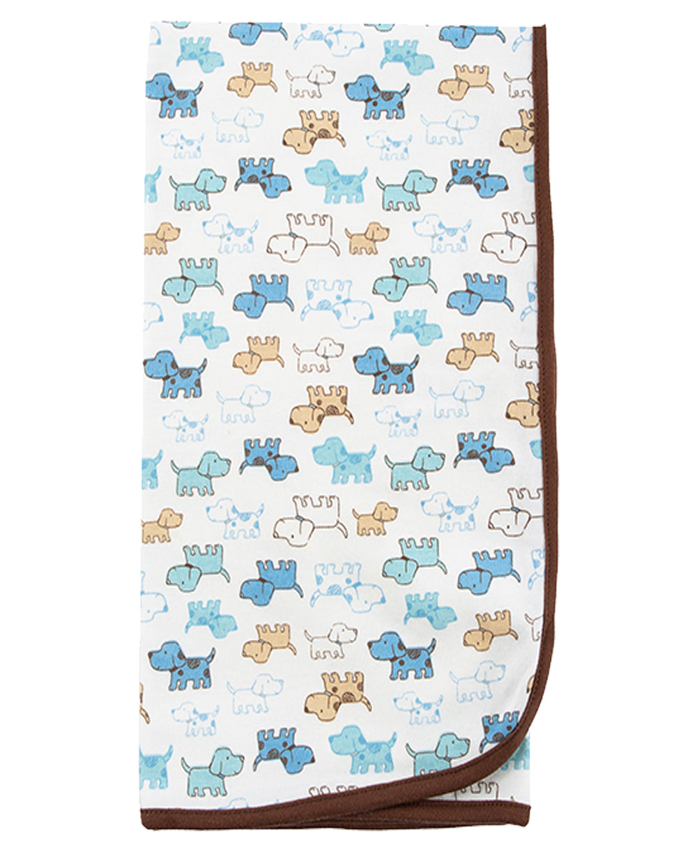 Cute Puppies Receiving Blanket