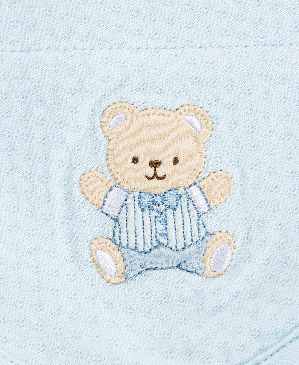 Cute Bear Receiving Blanket