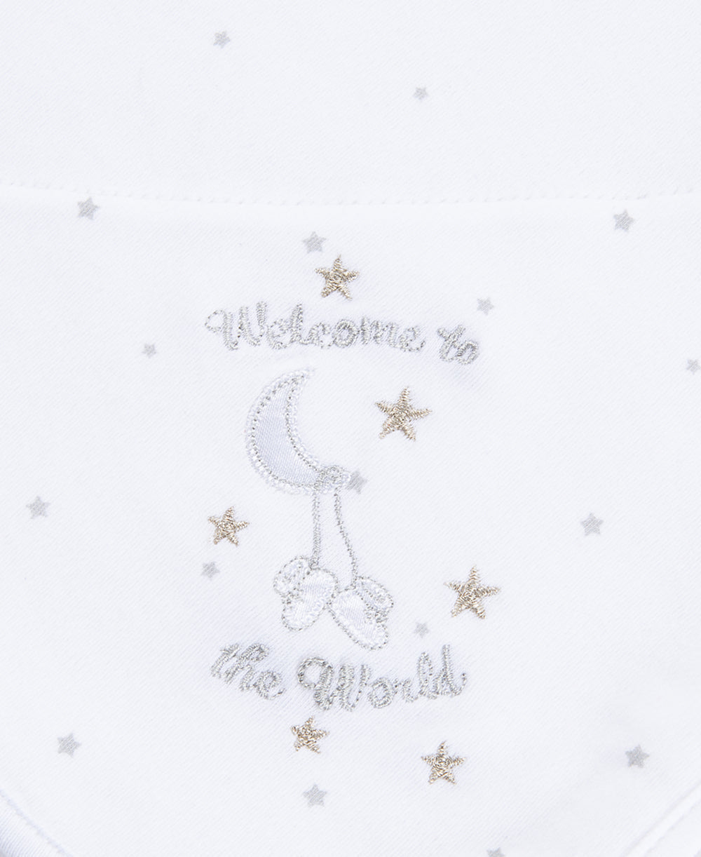 Welcome To The World Receiving Blanket
