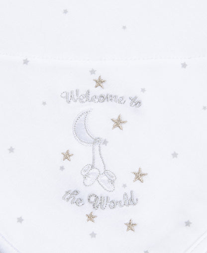 Welcome To The World Receiving Blanket