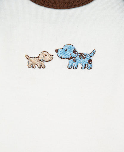Cute Puppies 3-Pack Bodysuits