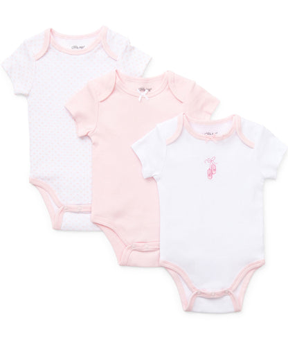 Prima Ballerina 3-Pack Bodysuits