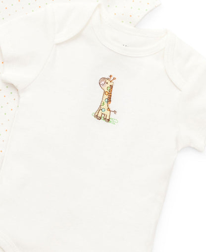 Giraffe 3-Pack Bodysuits
