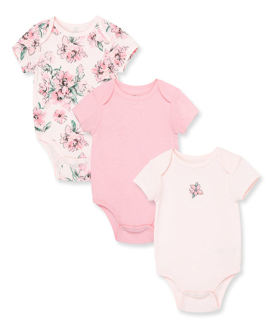 Dream Floral 3-Pack Bodysuits