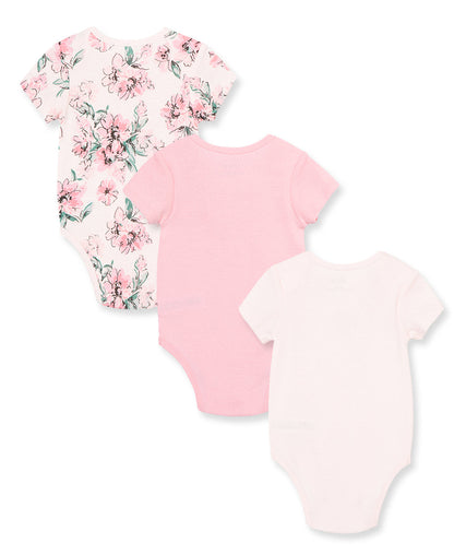 Dream Floral 3-Pack Bodysuits