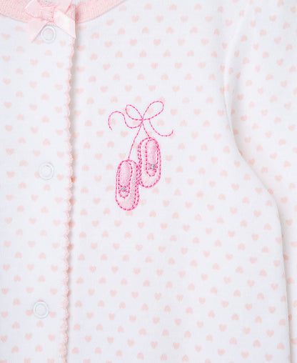 Prima Ballerina Footed One-Piece And Hat
