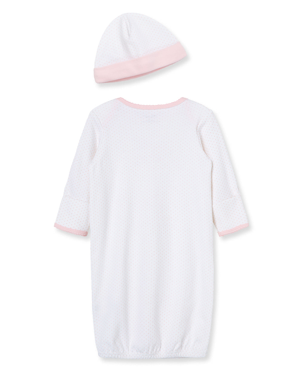 Thank Heaven For Little Girls Sleeper Gown and Hat