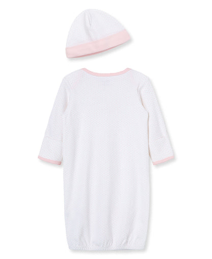 Thank Heaven For Little Girls Sleeper Gown and Hat
