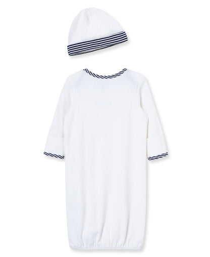 Sailboats Sleeper Gown And Hat