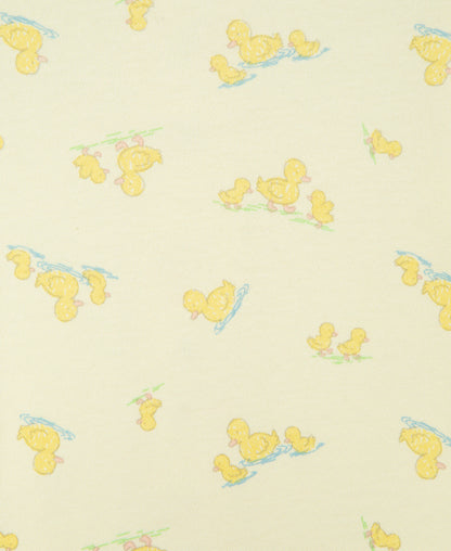 Little Ducks Footed One-Piece and Bib