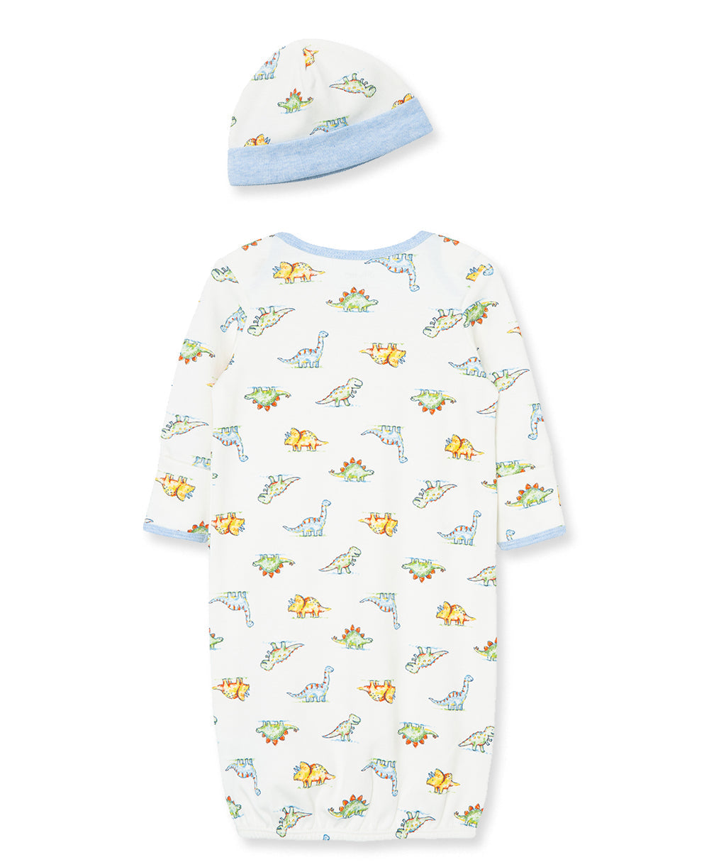 Dinomite Sleeper Gown And Hat