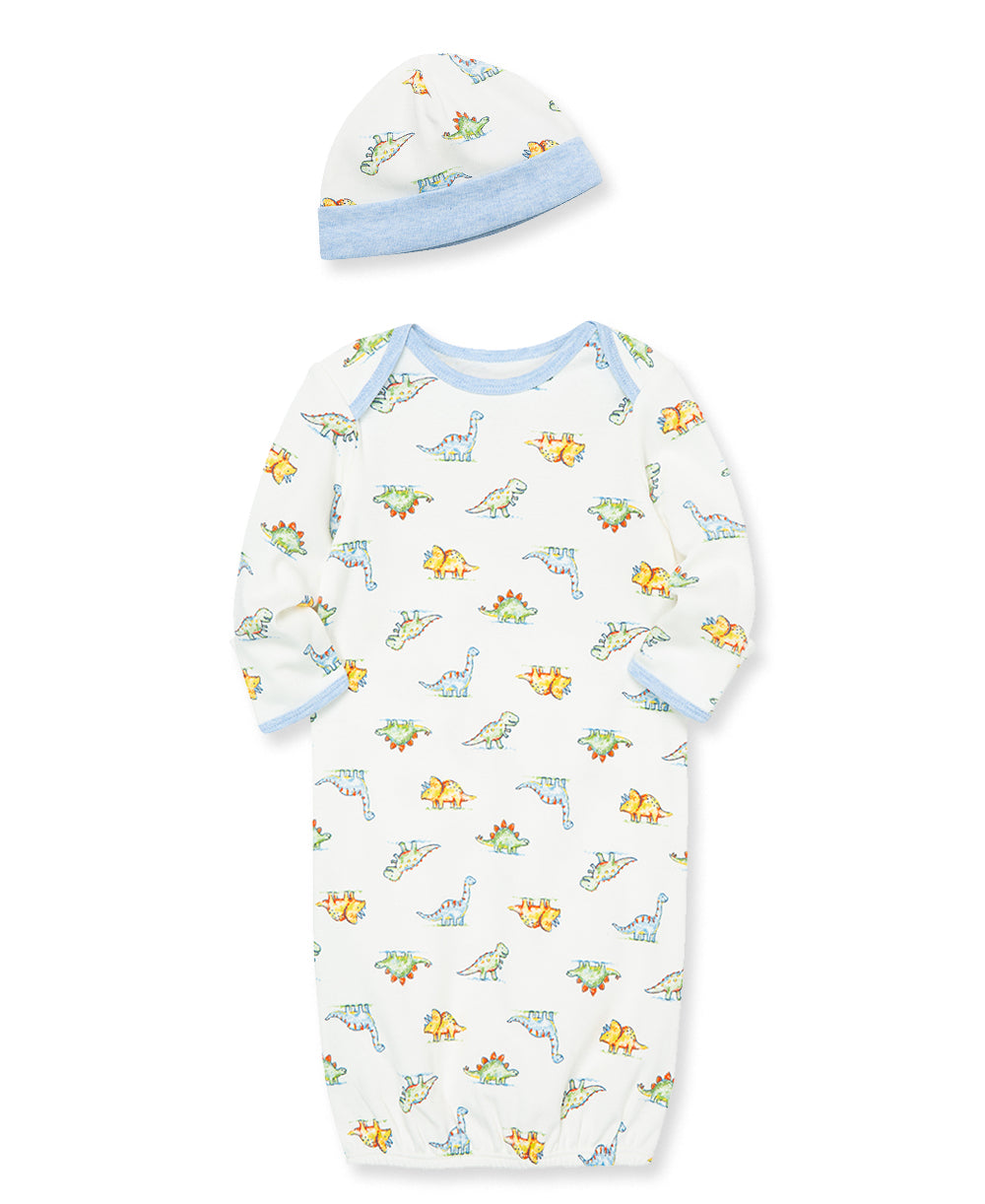 Dinomite Sleeper Gown And Hat