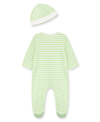 Caterpillar 2-Way-Zip Footie & Hat