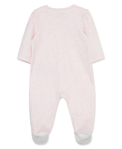 Sweet Kitties 2-Way-Zip Footed One-Piece