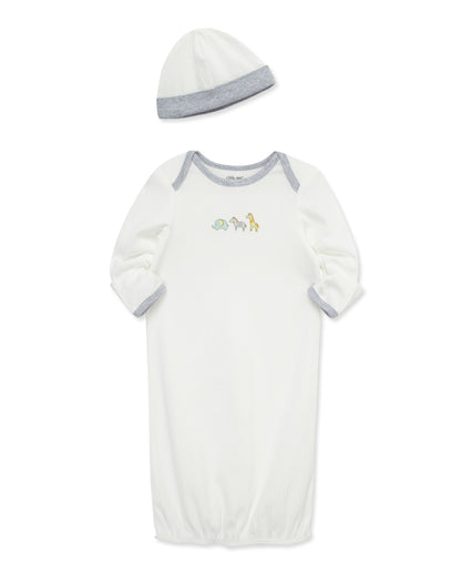 Safari Sleeper Gown and Hat