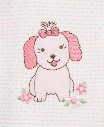 Lovely Pups 2-Way-Zip Footed One-Piece