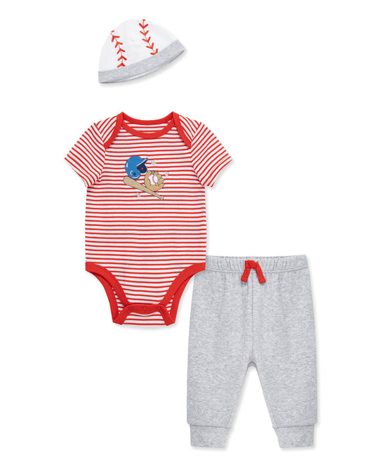 Baseball Bodysuit & Pant Set