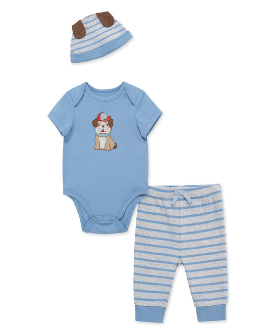 Puppy Bodysuit & Pant Set