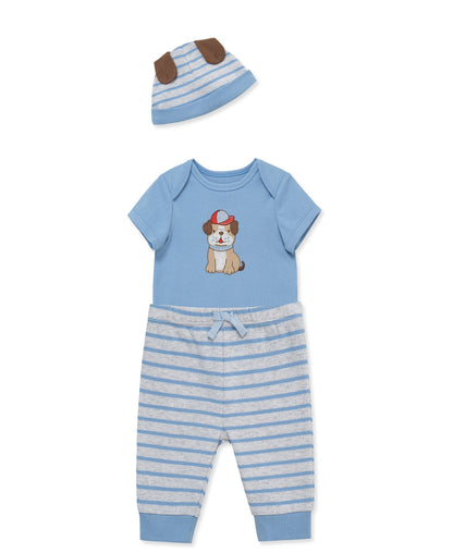 Puppy Bodysuit & Pant Set
