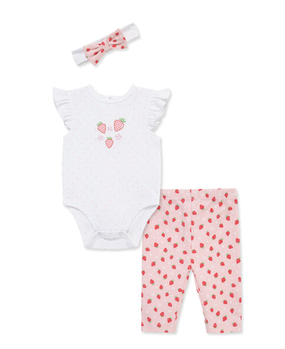 Strawberry Bodysuit & Pant Set
