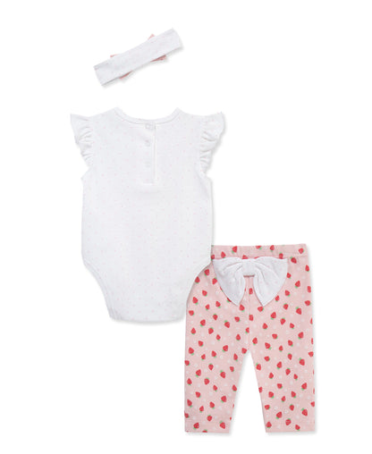 Strawberry Bodysuit & Pant Set