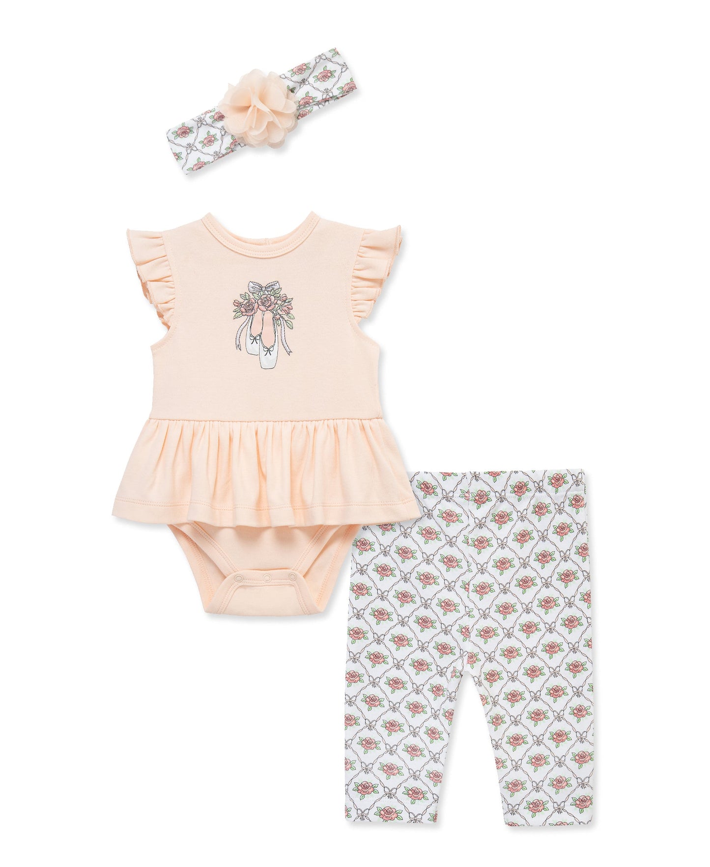 Ballet Bodysuit & Pant Set