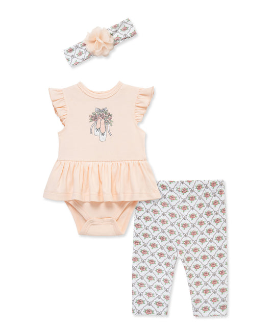 Ballet Bodysuit & Pant Set