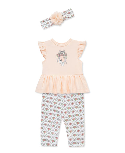 Ballet Bodysuit & Pant Set