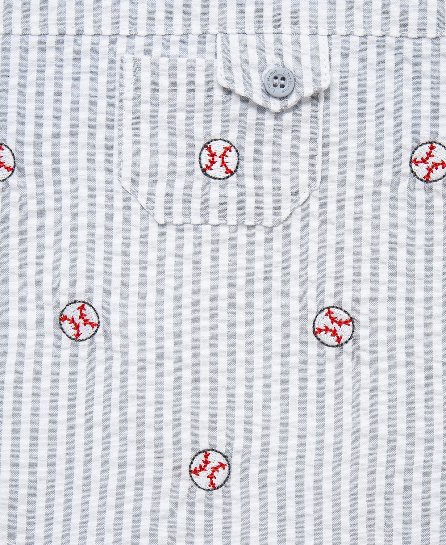 Baseball Woven Sunsuit & Hat