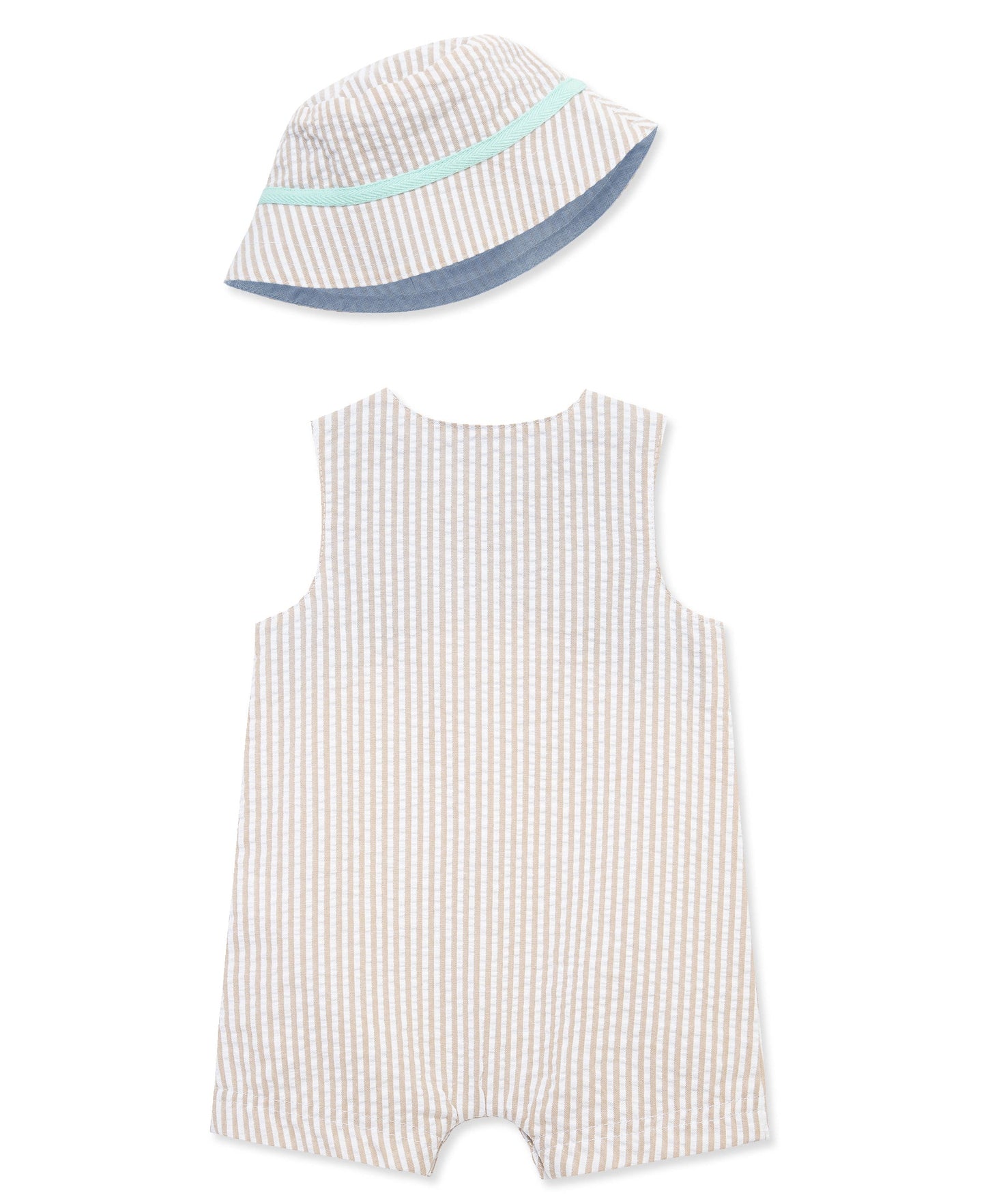 Safari Woven Sunsuit & Hat