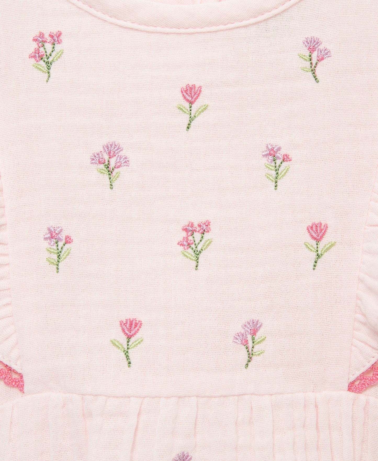 Tiny Flowers Woven Bubble & Headband