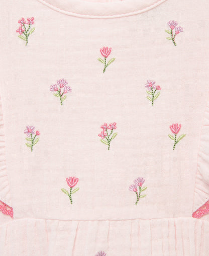 Tiny Flowers Woven Bubble & Headband