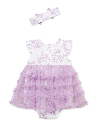 Hydrangea Tutu Popover & Headband
