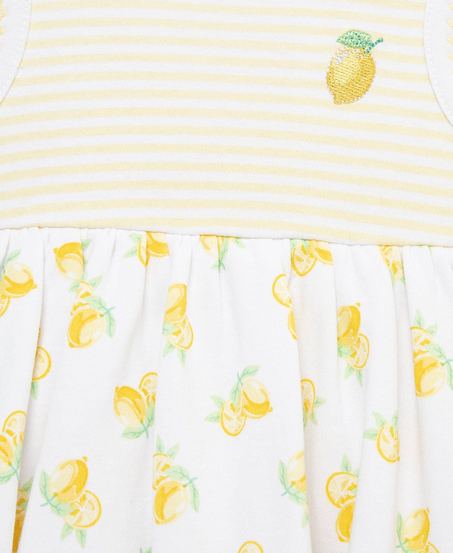 Lemons Knit Popover & Hat