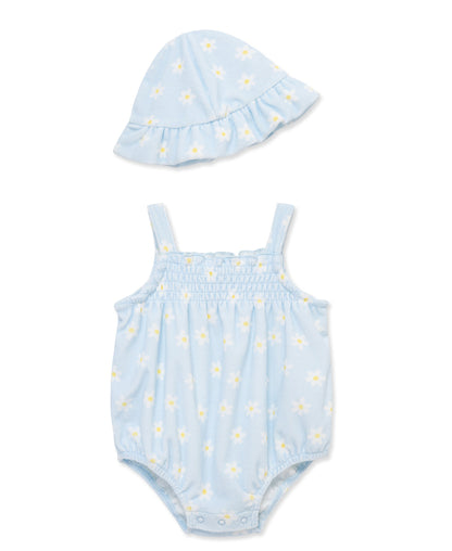 Daisies Terry Bubble & Hat