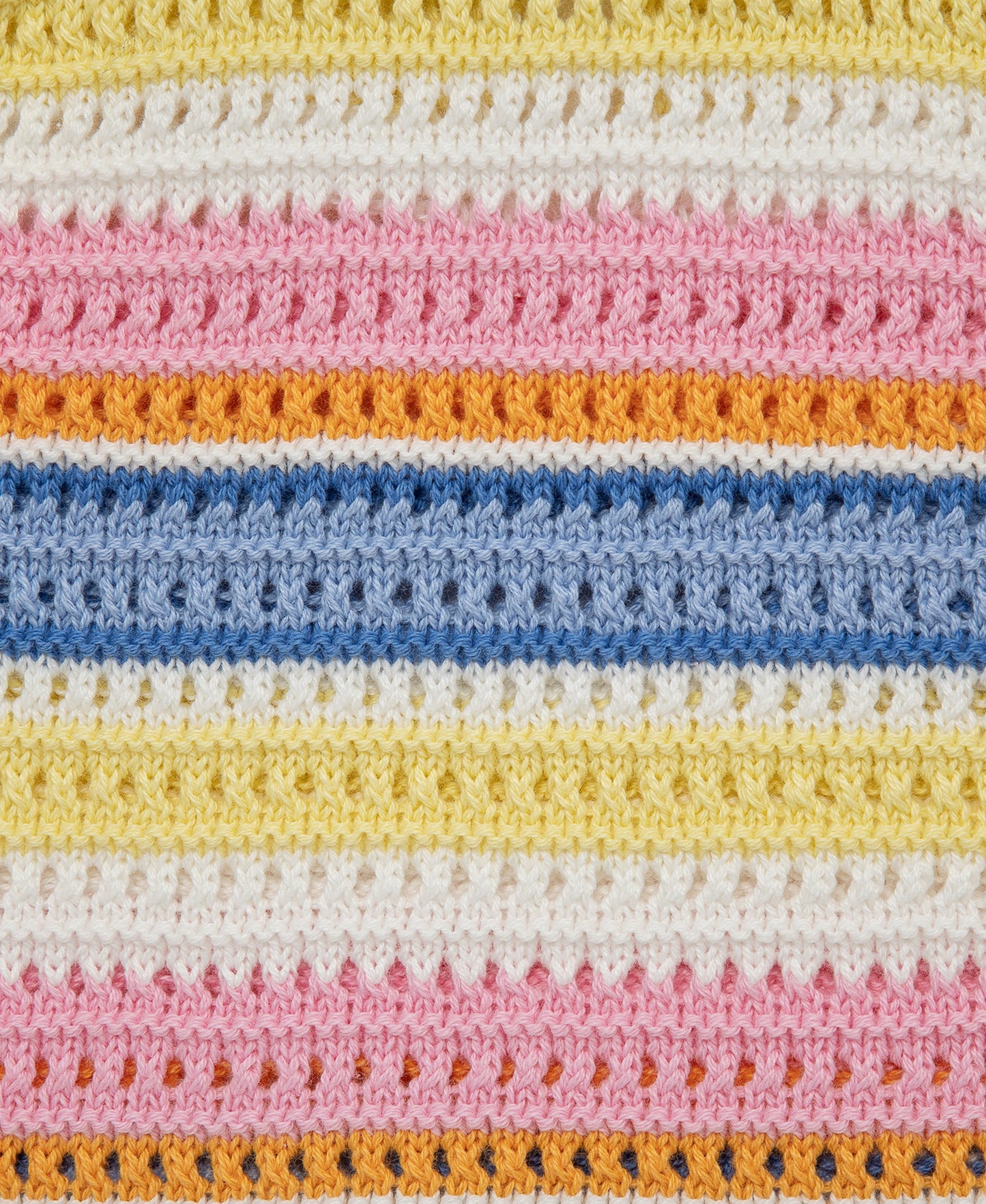 Fun Striped Pointelle Knit Bubble