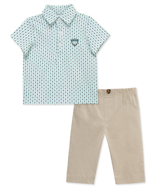 Golf Polo & Pant Set