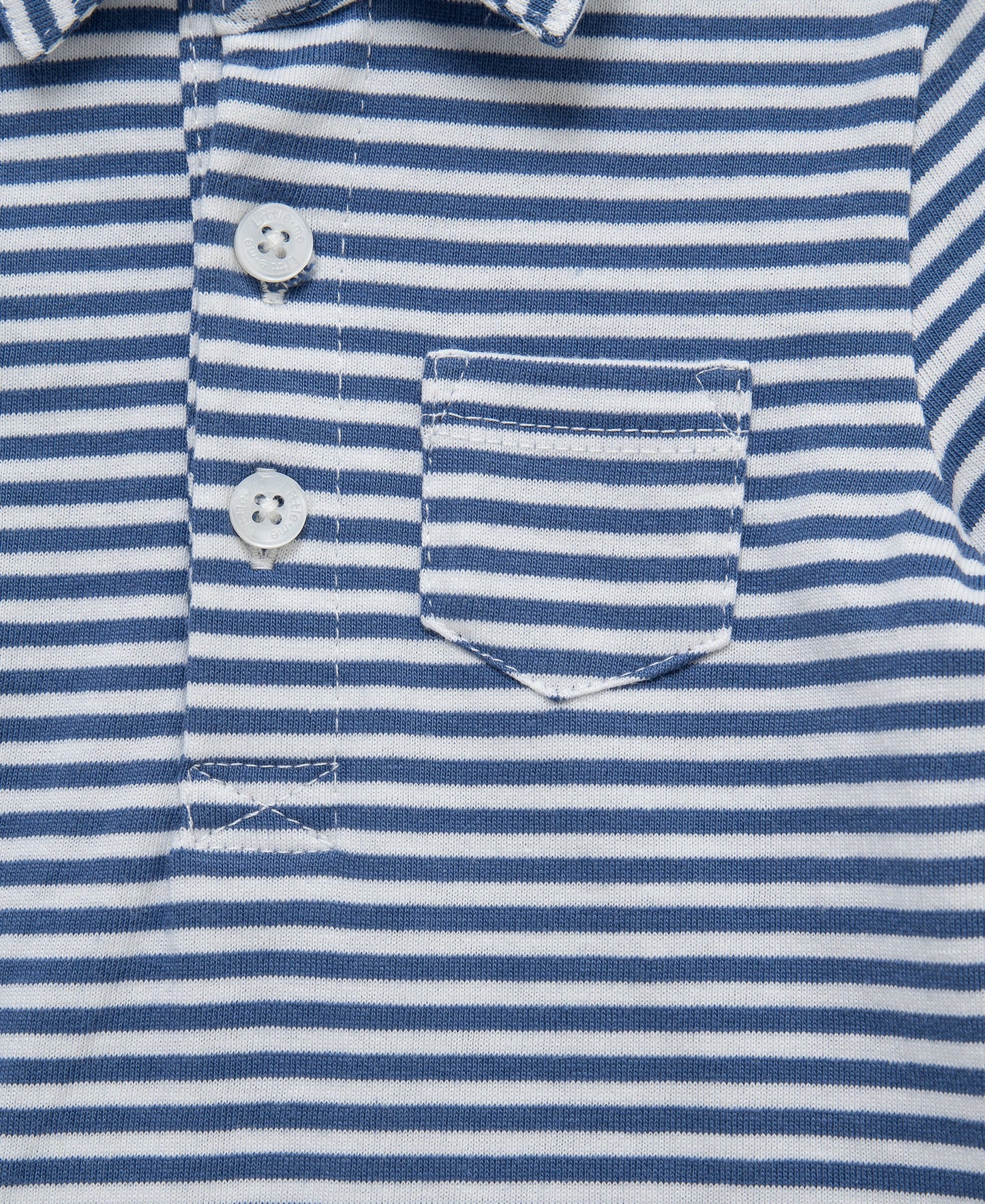 Striped Polo & Pant Set